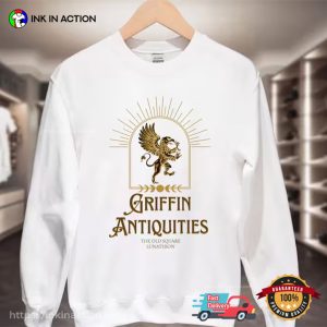 Griffin Antiquities sarah j maas crescent city T Shirt 1