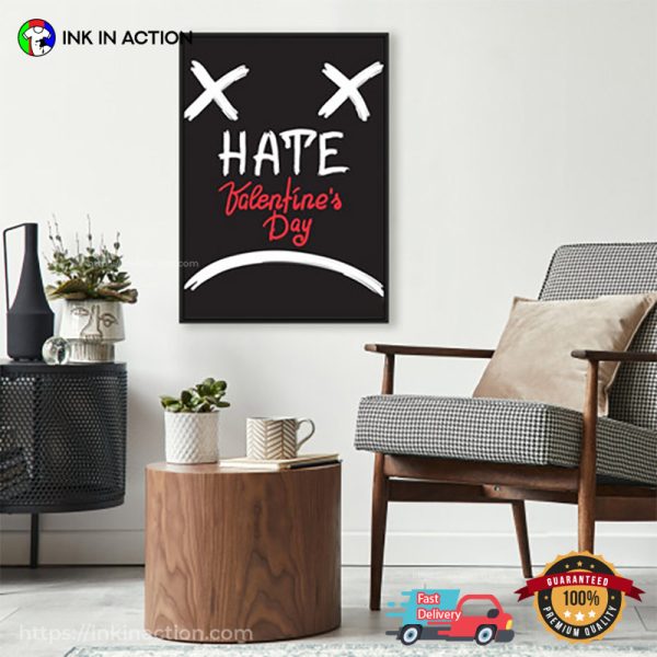 Hate Valentine’s Day Anti Love Wall Decor