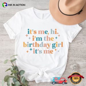 Hi I'm The Birthday Girl Cute Girl birthday shirt 2