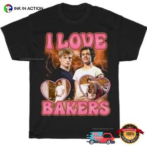 I Love Bakers peeta mellark And Harry Styles Funny Tee 1