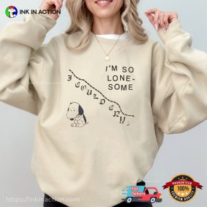 I’m So Lone Some I Could Cry Poor Snoopy Valentine T-Shirt