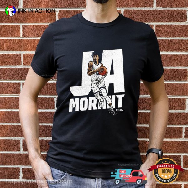 Ja Morant NBPA Van Grizzlies Basketball Tee