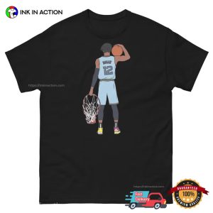 Ja Morant and the Rim T Shirt, van grizzlies Team Merch 2