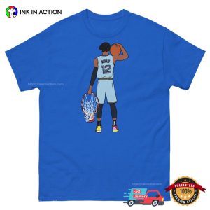 Ja Morant and the Rim T Shirt, van grizzlies Team Merch 3