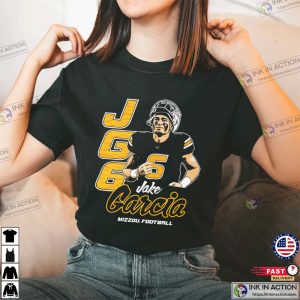 Jake Garcia JG6 Mizzou Football T-Shirt