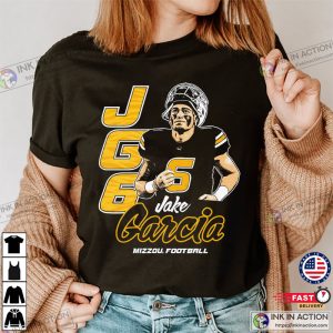 Jake Garcia JG6 Mizzou Football T-Shirt