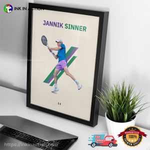 Jannik Sinner Graphic Poster 1