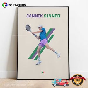 Jannik Sinner Graphic Poster 3