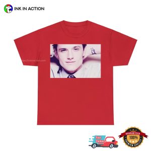 Josh Hutcherson Fashionable Graphic T Shirt 2