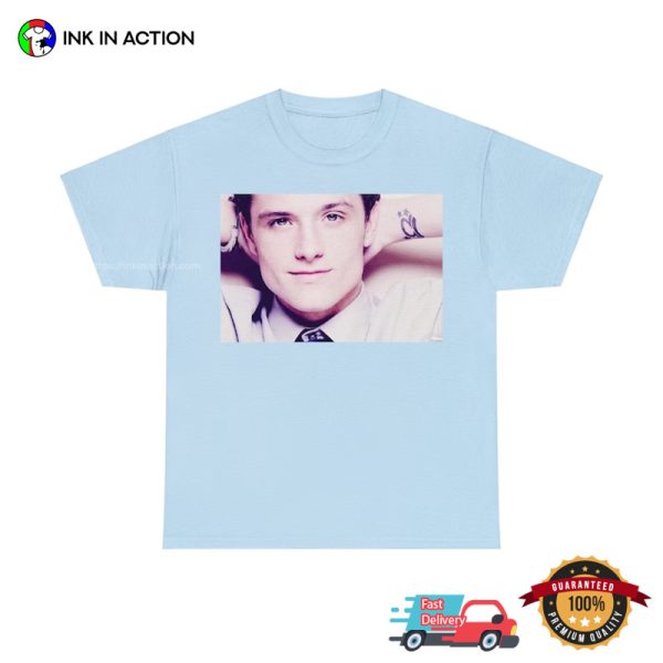 Josh Hutcherson Fashionable Graphic T-Shirt