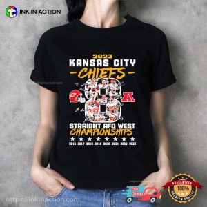 Kansas City Chiefs Championships Signatures T Shirt 1