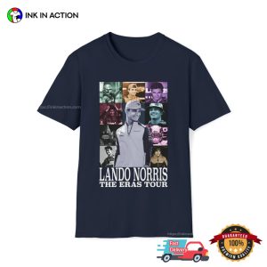Lando Norris The Eras Tour Vintage T Shirt, lando norris f1 Fan Merch 2