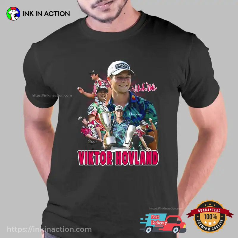 Limited Edition 2023 Viktor Hovland Signature T-Shirt