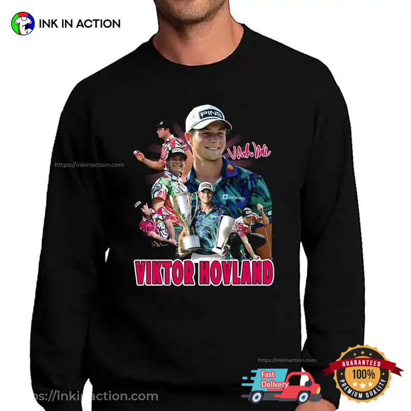 Limited Edition 2023 Viktor Hovland Signature T-Shirt