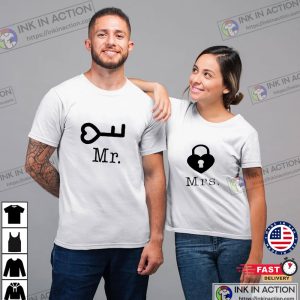 Lock And Key Funny Matching Couple Tee 2