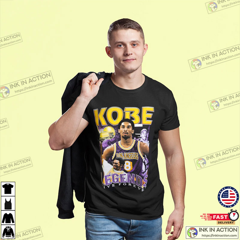 Los Angeles Legends Live Forever Graphic Kobe Bryant Shirt