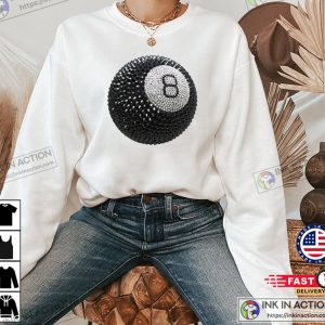 Lucky 8 Ball Dtubbed Trendy T-SHirt
