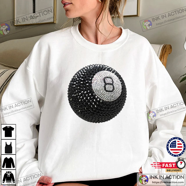 Lucky 8 Ball Dtubbed Trendy T-shirt Lucky 8 Ball Dtubbed Trendy T-shirt