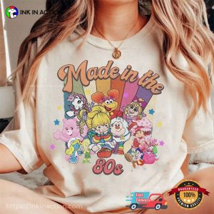 Made In The 80s Cartoon Characters Comfort Colors T-Shirt