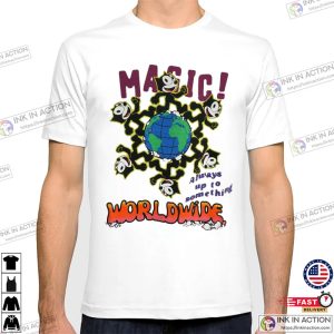 Magic Worldwide felix the cat Cartoon T Shirt 2