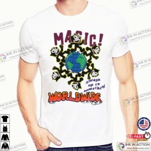 Magic Worldwide felix the cat Cartoon T Shirt 3