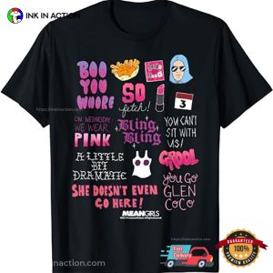 Mean Girls Pink Boo You Fetch T-Shirt