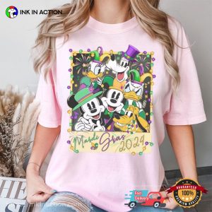 Mickey And Friends mardi gras 2024 Festival Comfort Colors T Shirt 3
