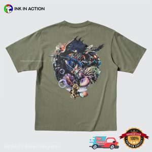 Monster Hunter CAPCOM Adventure Game 2 Sided T-Shirt