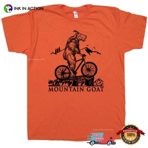 Mountain Bike Mountain Goat Funny Cycling T-shirts