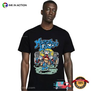 Murphy’s Law 40th Anniversary Rock Band Animation T-Shirt