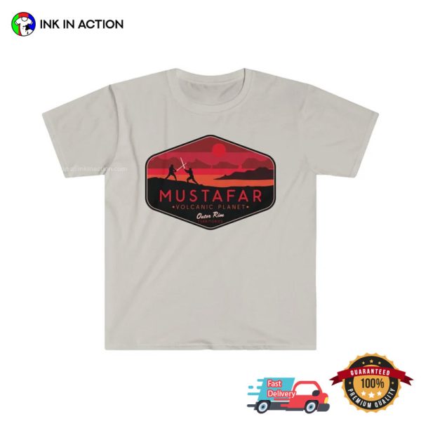 Mustafar Volcanic Planet Vintage Star Wars Shirts