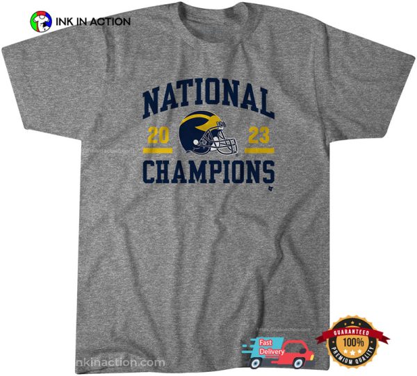 NATIONAL CHAMPS 2023 Wol Football T-Shirt