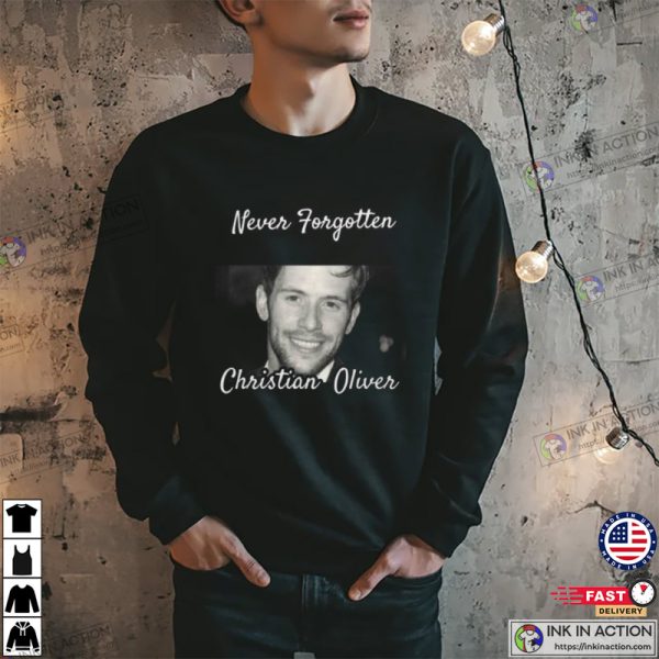 Never Forgotten Christian Oliver Memorial T-shirt