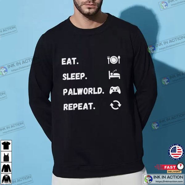 Palworld Gamers Funny T-shirt