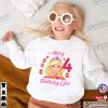 Personalized Birthday Girl Blonde Princess Tee