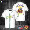 Personalized Name Mardi Gras Mask Baseball Jersey