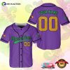 Personalized Carnival Mardi Gras Baseball Jersey No.1