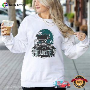 Philadelphia Eagles Football Helmet Shirt 3
