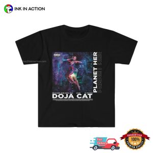 Planet Her Album Cover doja tour T Shirt 3