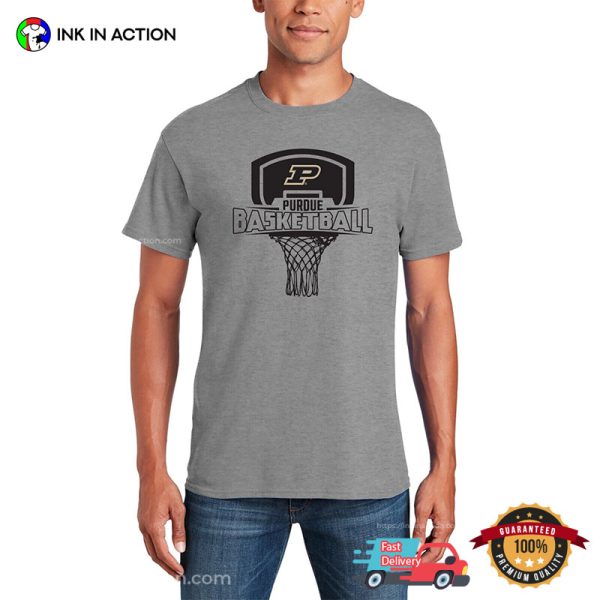 Purdue Boilermakers Basketball Logo T-Shirt