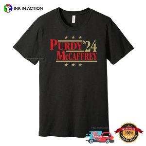 Purdy & McCaffrey '24 Parody Campaign Tee, brock purdy merch 1