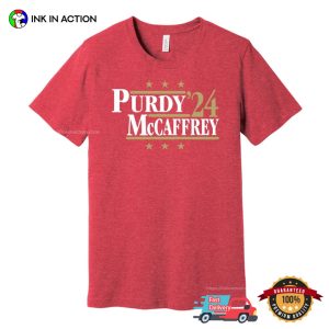 Purdy & McCaffrey '24 Parody Campaign Tee, brock purdy merch 3