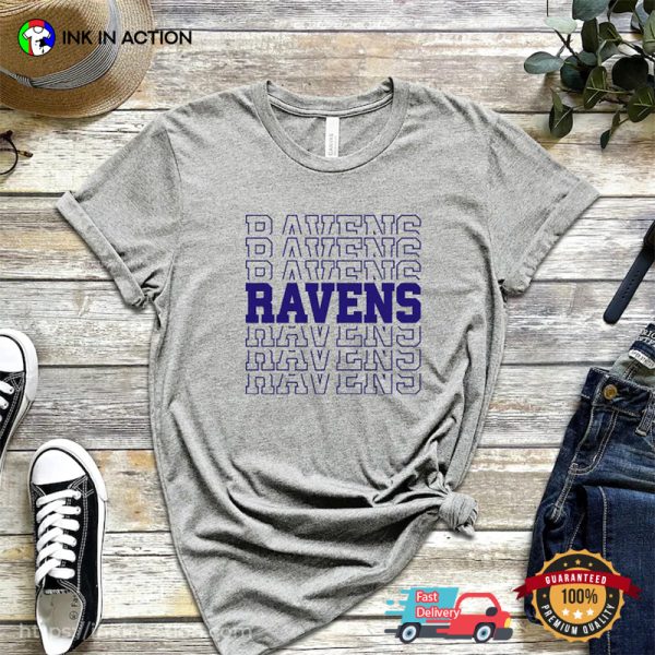 Ravens Shirt, Baltimore Ravens Football Team Apparel
