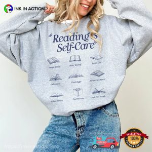 Reading Is Self Care, Improvement Bookish Tee 3