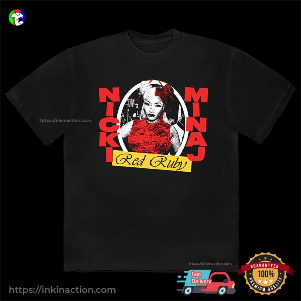 Red Ruby Nicki Minaj Graphic Tee