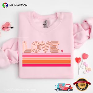 Retro Love Shirt For Valentine’s Day