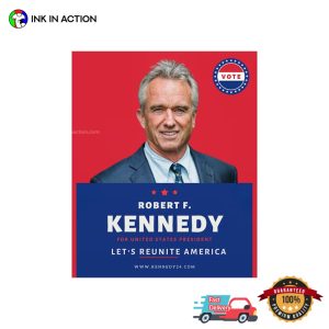 Robert F. Kennedy Jr. 2024 Presidential Campaign Poster