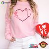Stethoscope Nurse With Love Shirts For Valentines Nurse