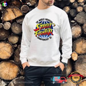 Street Fighter The World Warrior Championship 1992 Classic CAPCOM Game T Shirt 2