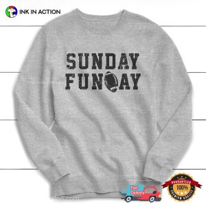 Sunday Funday Vintage superbowl sunday 2024 Tee 1